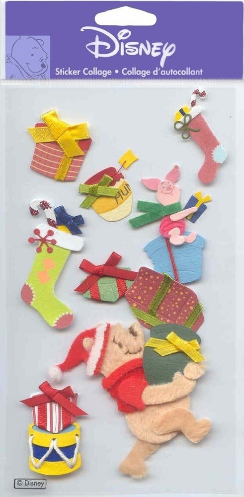 NEW! Jolee’s Boutique Disney 3-D POOH PRESENT TOWER Theme 61127 Fast FREE Ship!