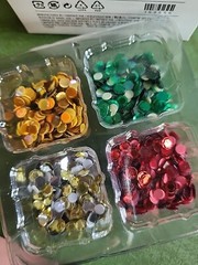 Stampin’ Up! SEQUINS FOR EVERYTHING 3600 PCS 4 Colors 3 Shapes HARD TO FIND!
