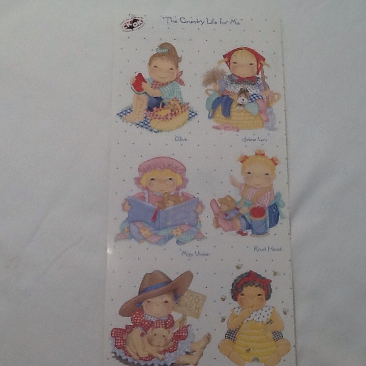 Country Girls SCRAPBOOKING Stickers by Tie Me To The Moon