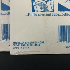 2 Vintage American Greetings Stickers Ballerina Bears NOS 8 Sheet Forget Me Not