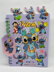 Stitch Mini Journal, Activity Set, Coloring Book, Crayons, Pens & Sticki Rolls