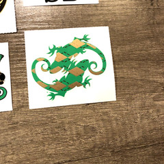 Vintage Sobe Stickers Lizard Original Decals Skateboard Motorcycle Bike Y2K 90s